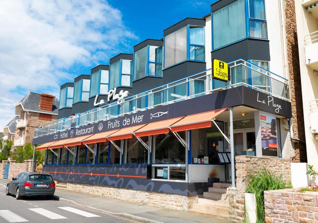 Hotel De La Plage Erquy Eksteriør billede