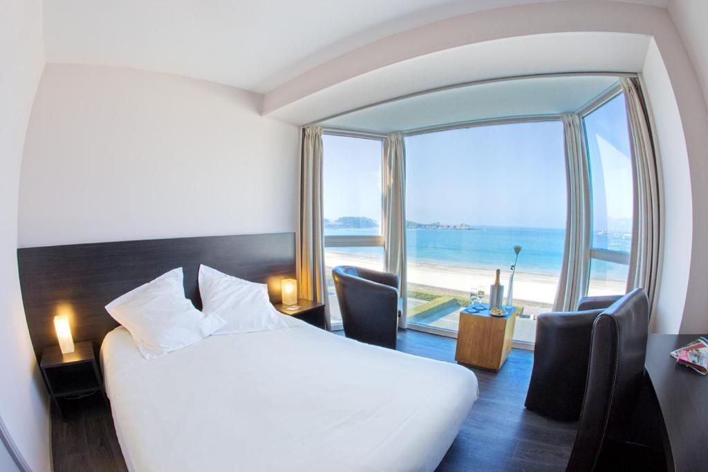 Hotel De La Plage Erquy Værelse billede