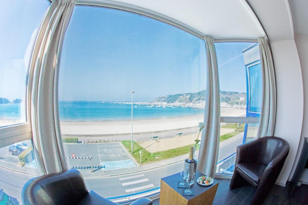 Hotel De La Plage Erquy Værelse billede