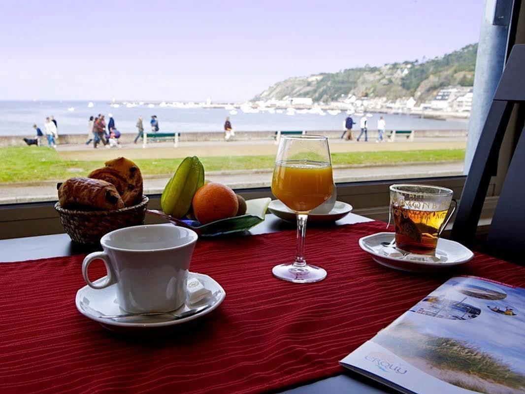 Hotel De La Plage Erquy Eksteriør billede